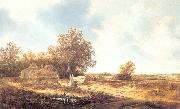 Moscher, Jacob van Dune Landscape with Farmhouse Spain oil painting artist